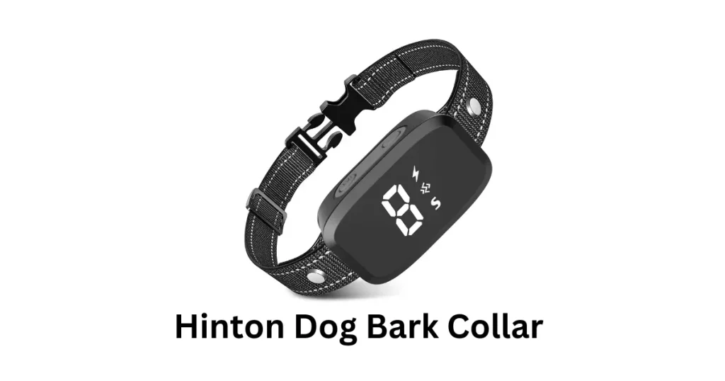 Hinton dog bark collar 